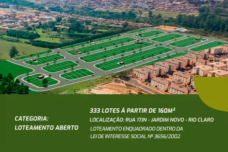 Loteamento Jardins das Oliveiras em Rio Claro/SP