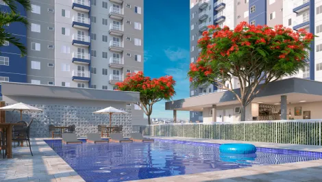 Apartamento com 2 Dormitórios no Condominio Parque dos Girassóis, 49m² - Jardim Paulista, Rio Claro/SP