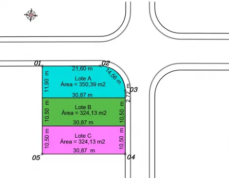 Terreno, 324m² - Vila Indaiá, Rio Claro/SP