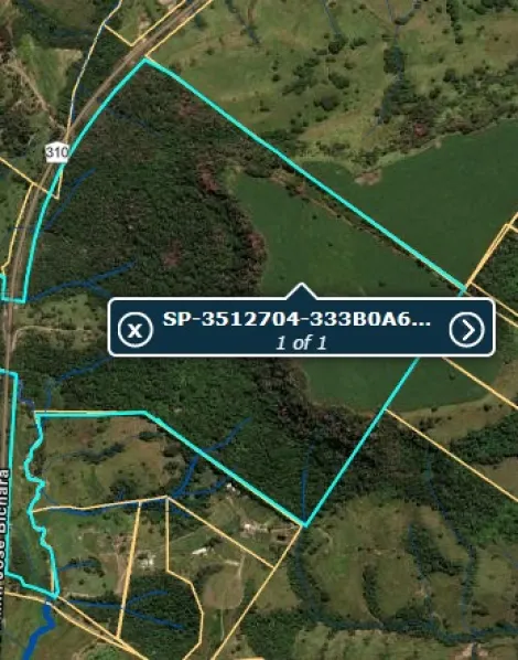 Corumbatai Zona Rural Rural Venda R$3.600.000,00  Area do terreno 1089000.00m2 